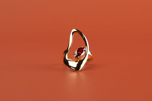 Ring Curvy Cherry