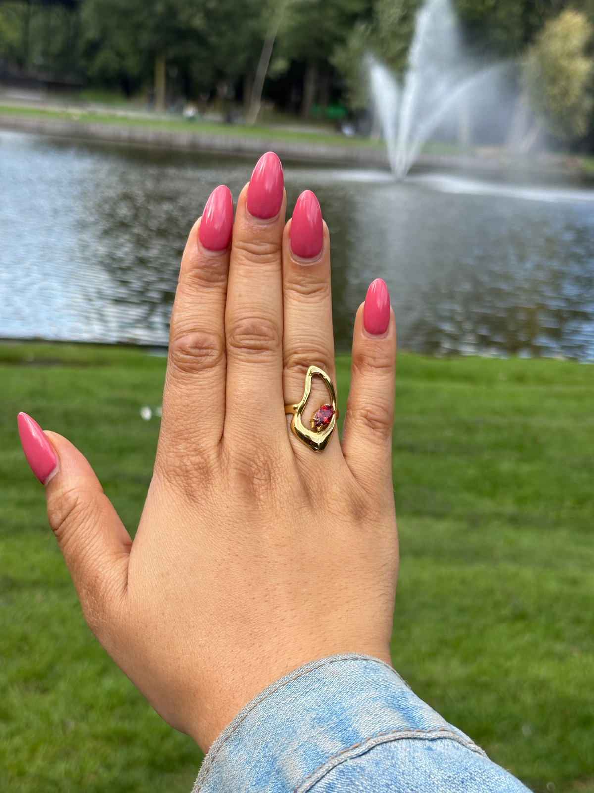 Ring Curvy Cherry