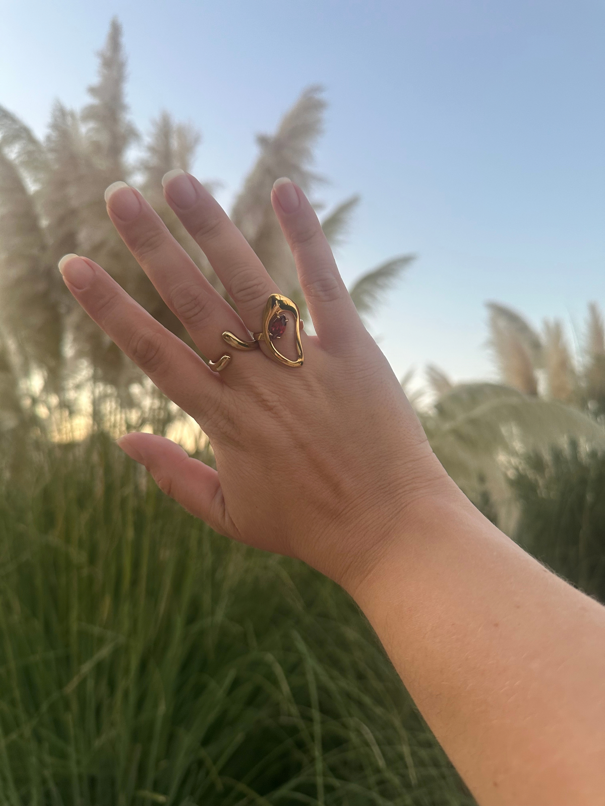 Ring Curvy Cherry